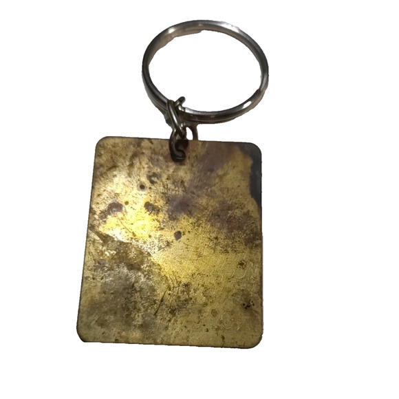 State Of Georgia Prisoner Flawed Tarnished Keychain - Picture 5 of 5